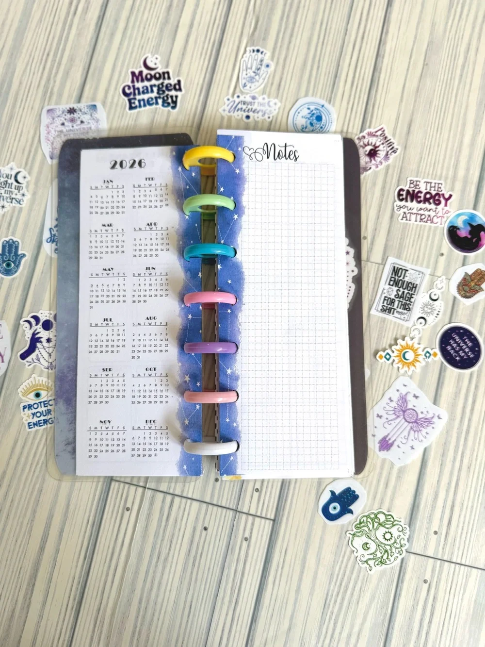 Skinny mini planner Make Your Own Magic undated
